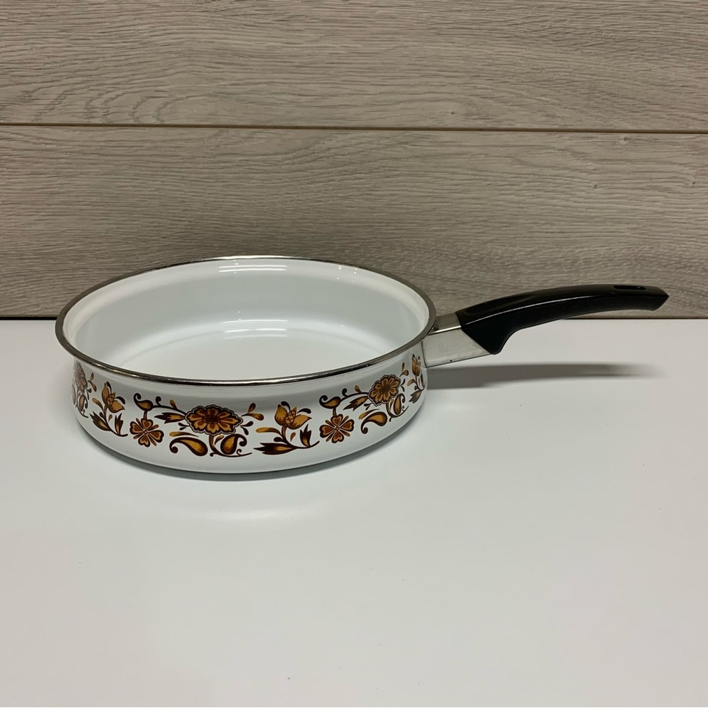 Vintage Enamel Saucepan